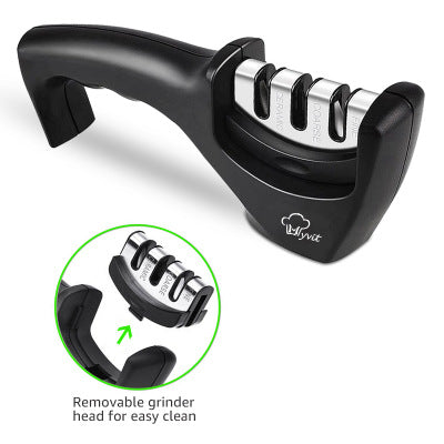 Premium 3-Stage Knife Sharpener – Restore Dull Blades in Seconds